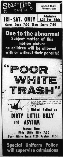 Starlite Drive-In Theatre - Aug 19 1981 Ad Muskegon County Paper (newer photo)